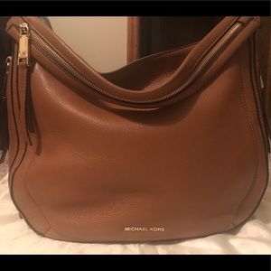 NWOT Michael Kors brown leather purse